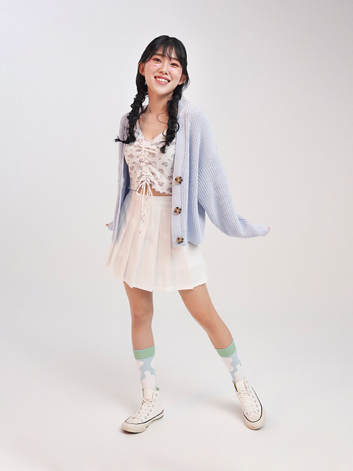 싹스오버왓에버(SOXOVERWHATEVER) Aesthetic Soft Pistachio Green [S/M]