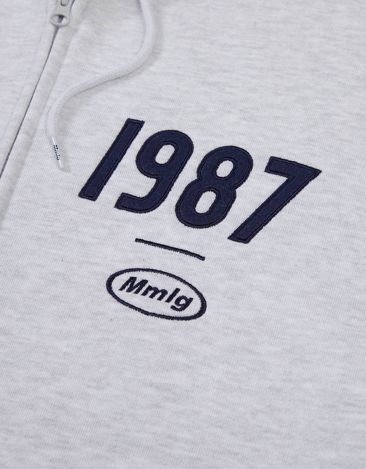 엠엠엘지(MMLG) [Mmlg] 19MG HOOD ZIPUP (ASH GREY)