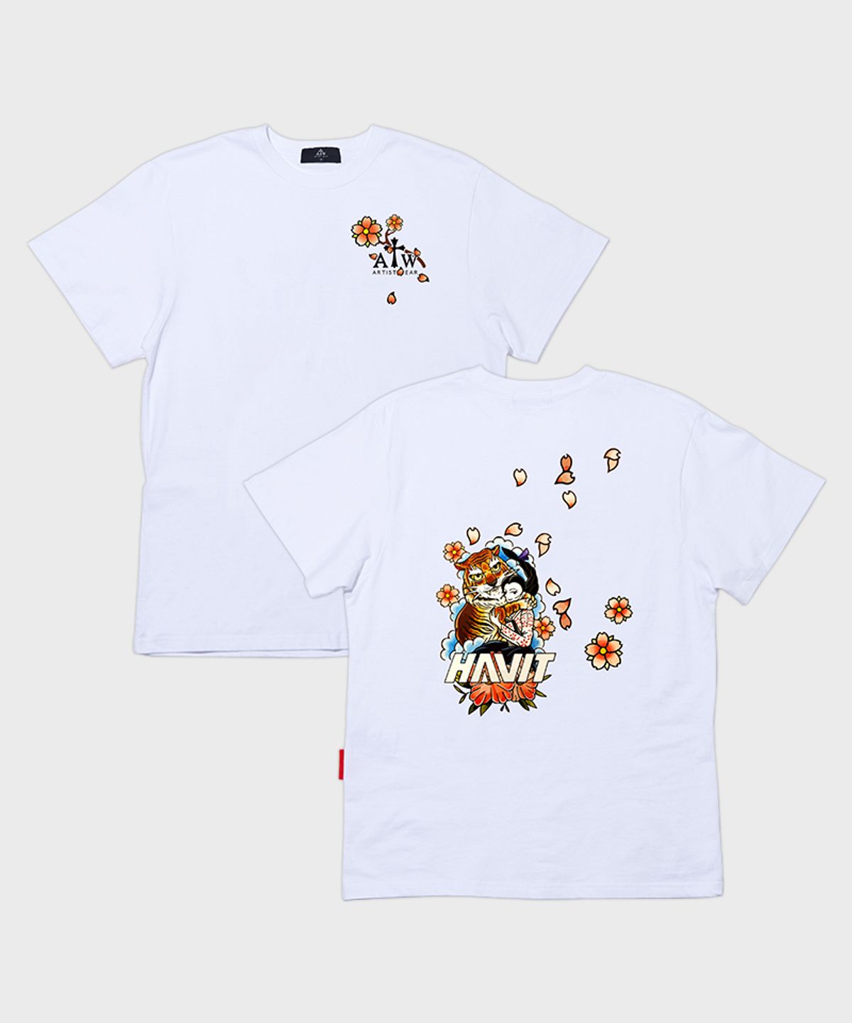 아티스트웨어(ARTISTWEAR) [ATW X HAVIT] 조선호랑이 반팔티
