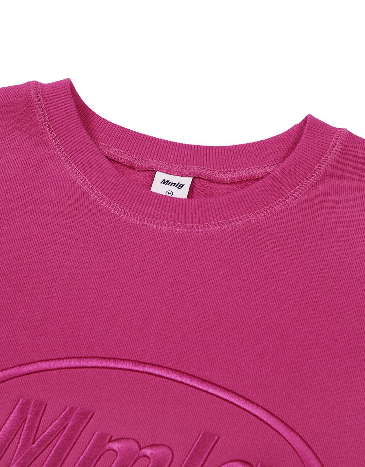엠엠엘지(MMLG) [Mmlg] MMLG OPACITY SWEAT (FLOW PINK)