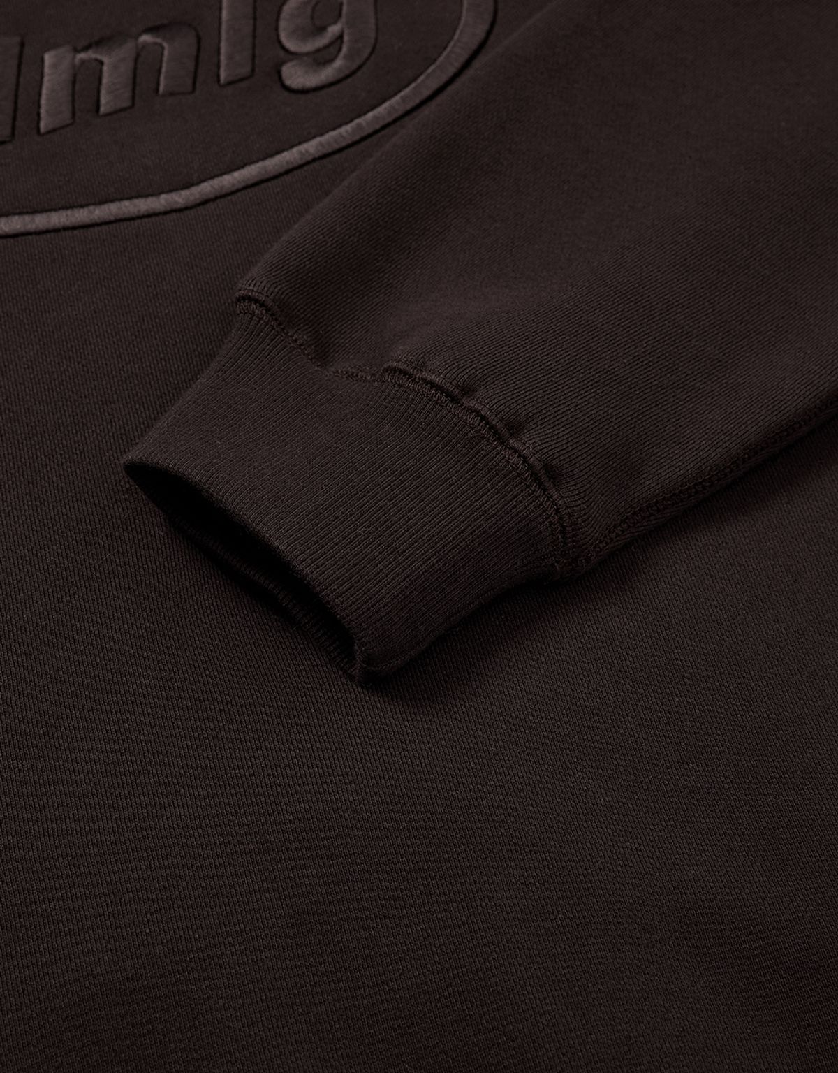 엠엠엘지(MMLG) [Mmlg] MMLG OPACITY SWEAT (WOODY BROWN)