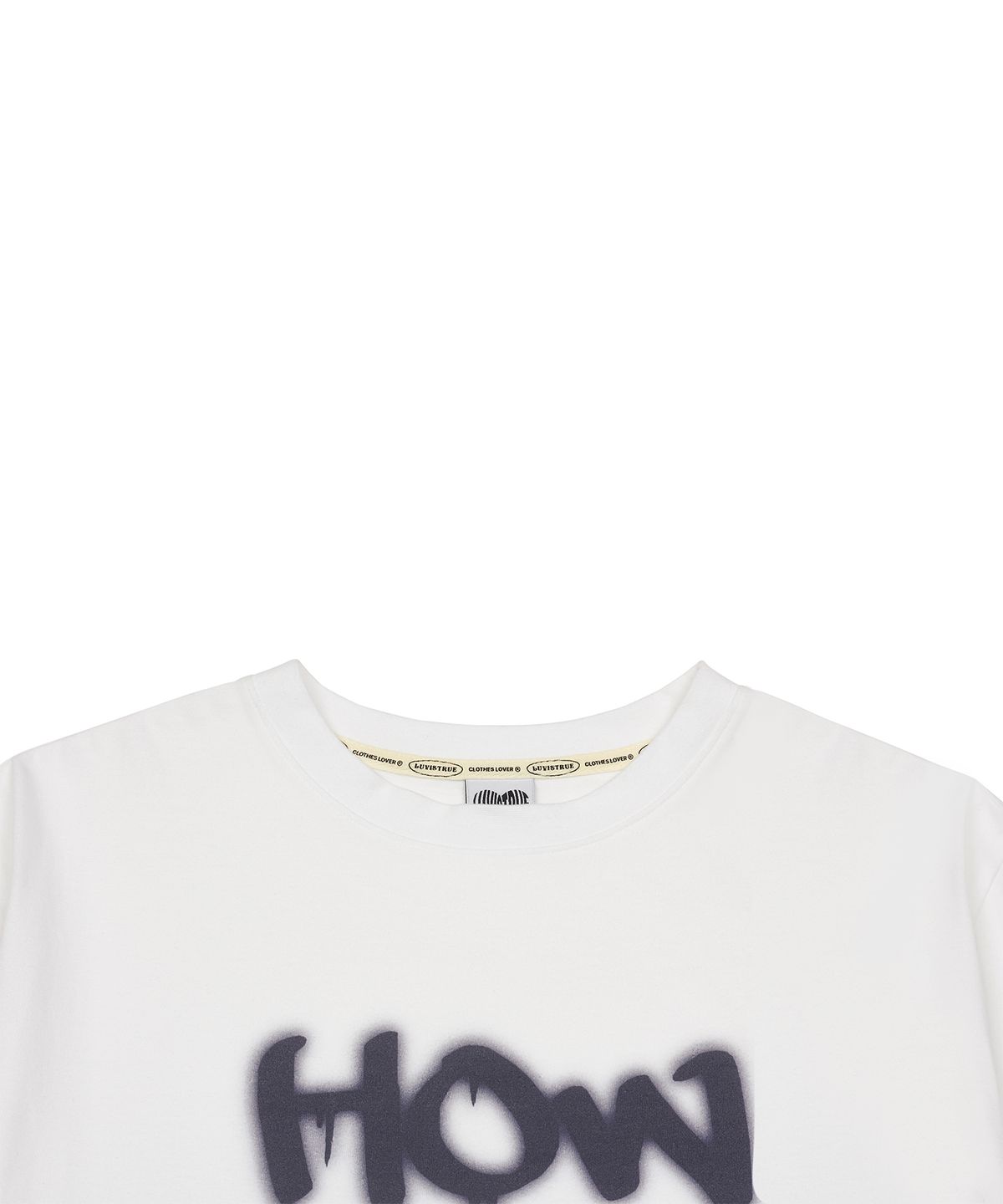 러브이즈트루(LUVISTRUE) SU SPRAY TEE(WHITE)