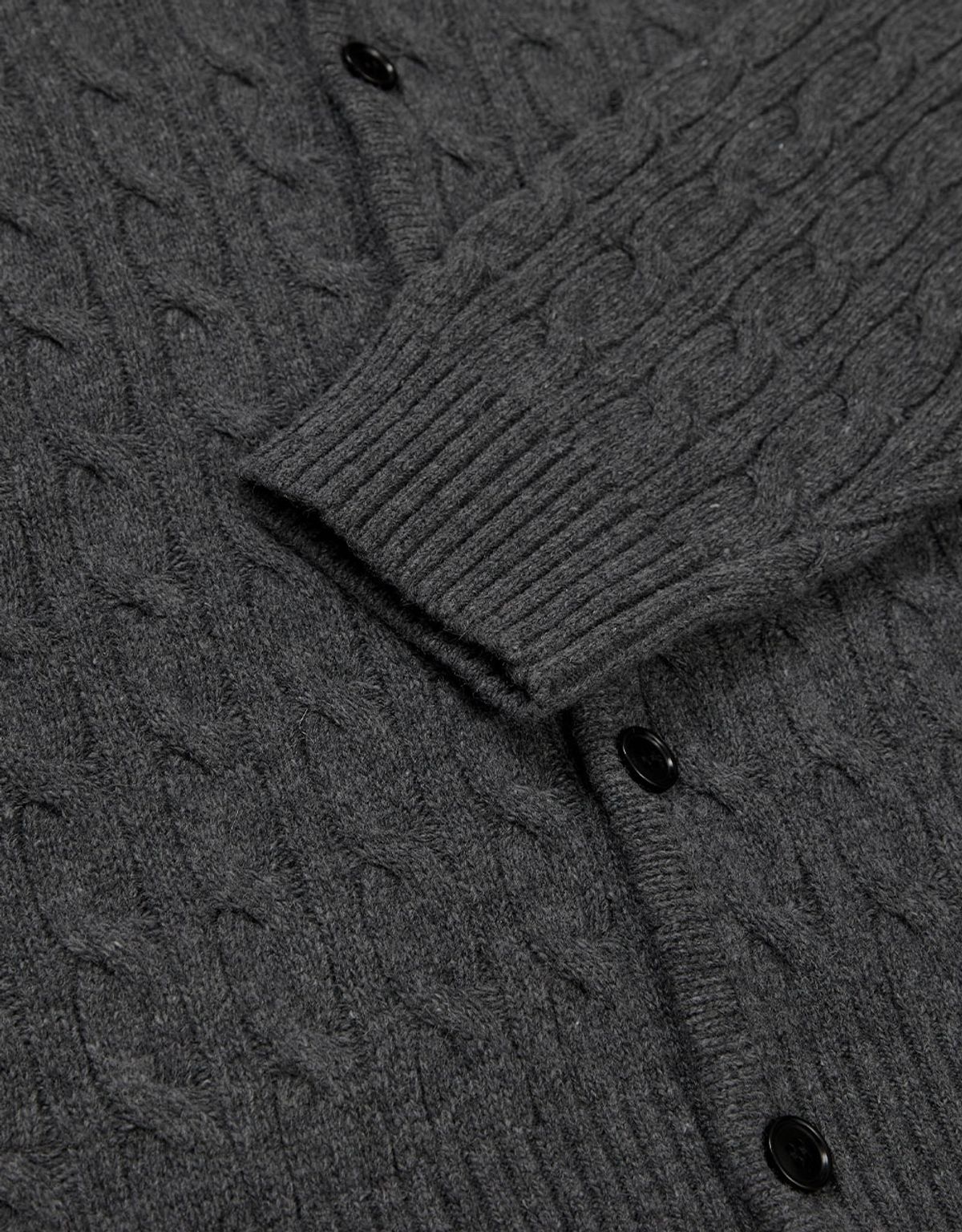 엠엠엘지(MMLG) [Mmlg] CPC CABLE CARDIGAN (GREY)