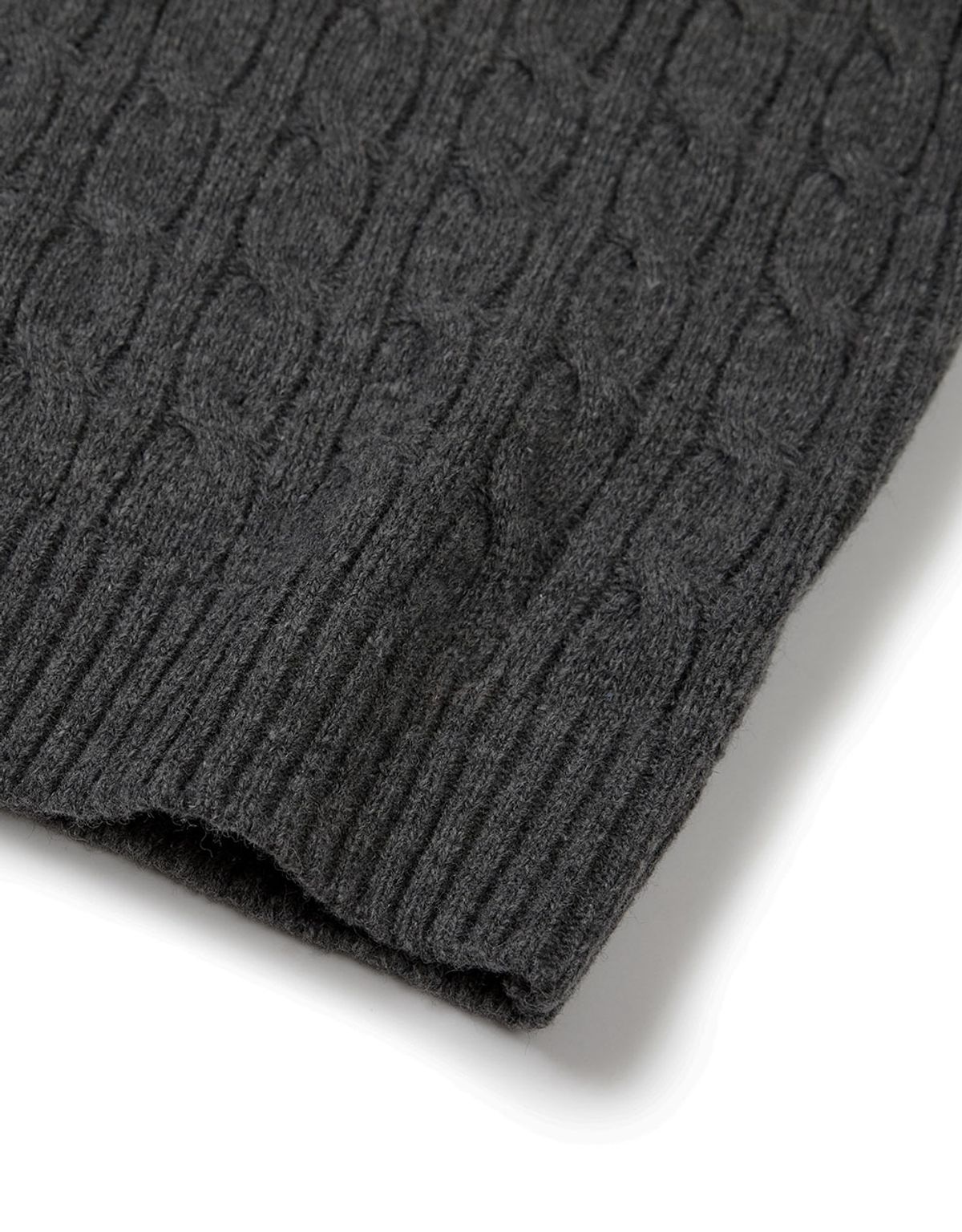 엠엠엘지(MMLG) [Mmlg] CPC CABLE CARDIGAN (GREY)