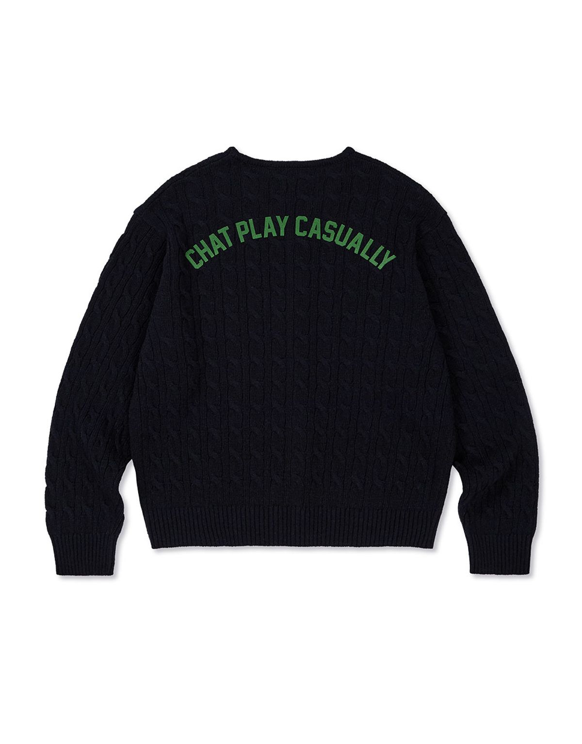 엠엠엘지(MMLG) [Mmlg] CPC CABLE CARDIGAN (NAVY)