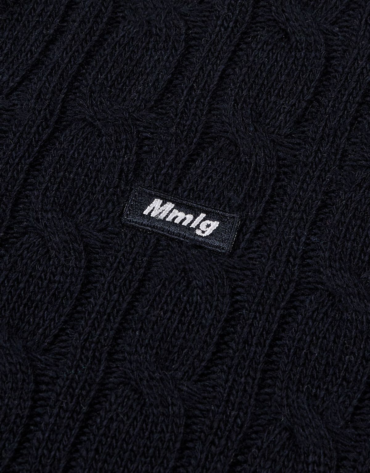 엠엠엘지(MMLG) [Mmlg] CPC CABLE CARDIGAN (NAVY)