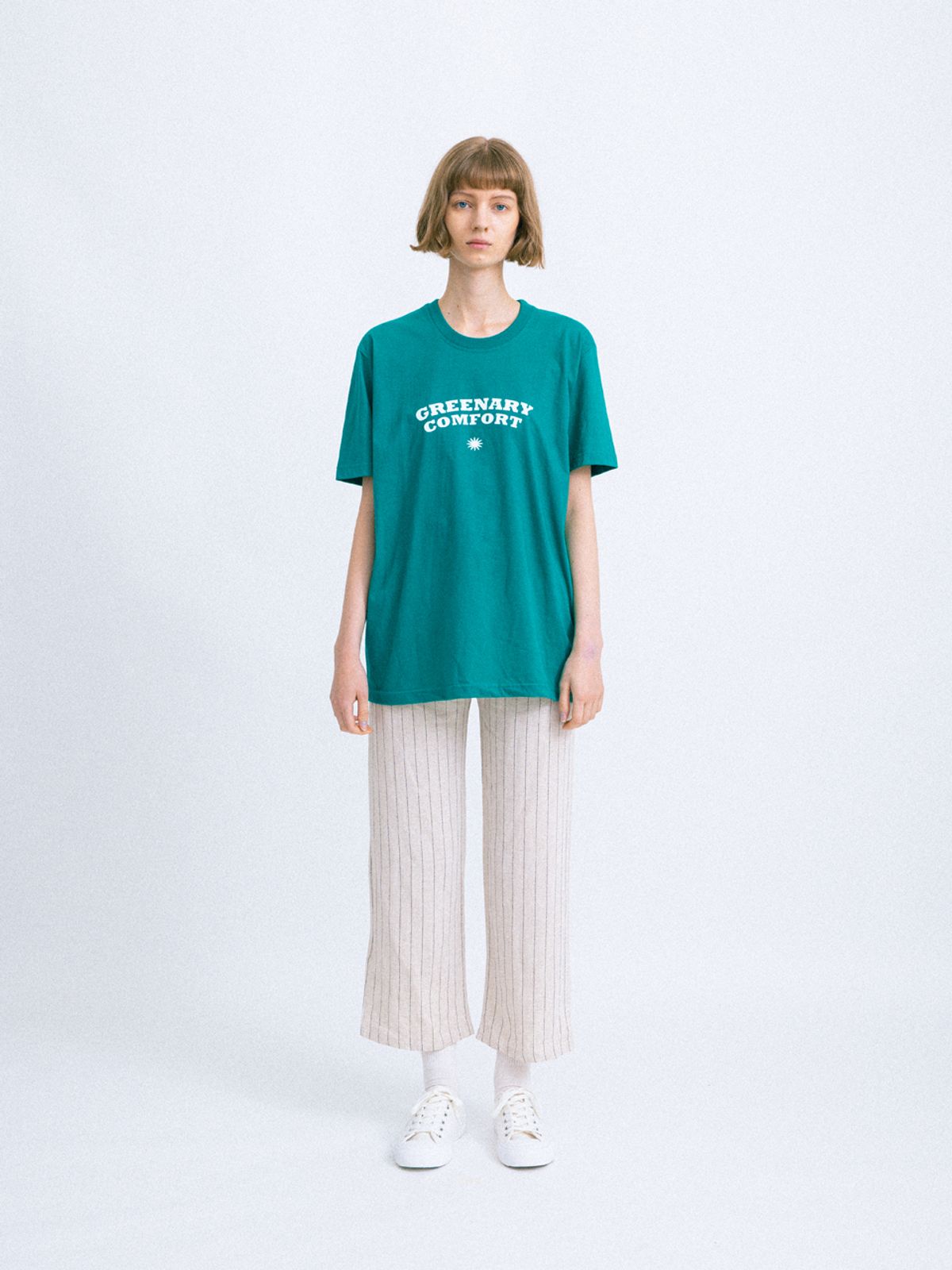 로열클럽홀리데이(ROYAL CLUB HOLIDAY) 그리너리 반팔 티셔츠 그린