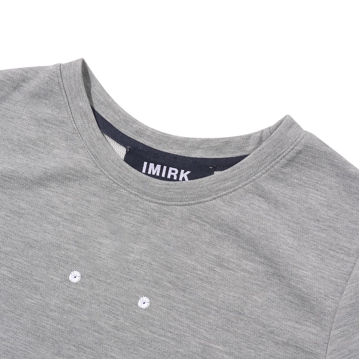아이멀크(IMIRK) 기능성 크롭 티셔츠 (그레이)