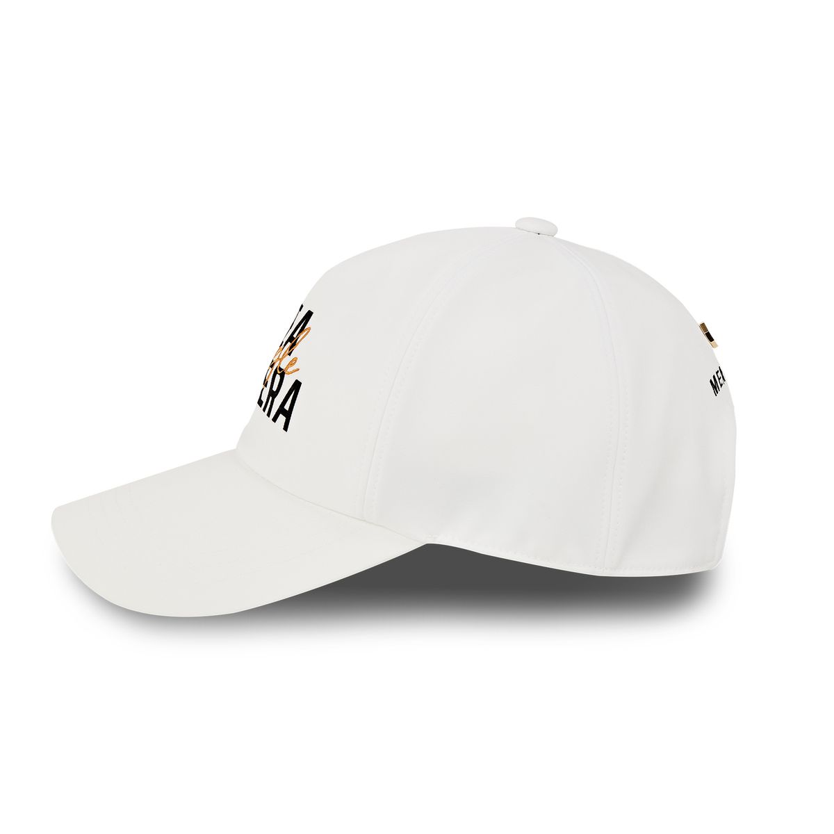 미스페라(MEASPHERA) SINGLE-EMBROIDERED BALL CAP WHITE