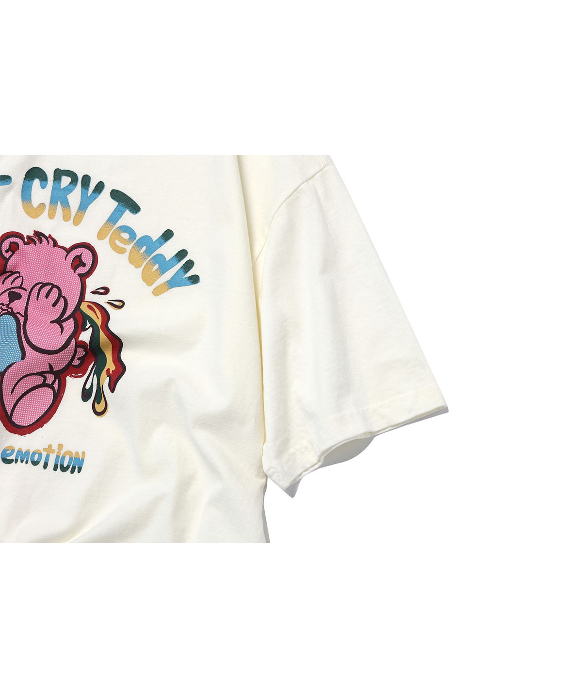 꼼파뇨(CPGN STUDIO) Dont Cry Teddy 반팔티 크림