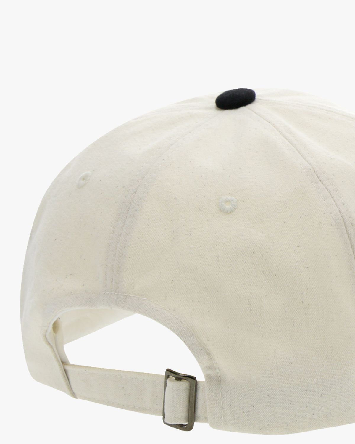 아스트레이(ASTLAY) Canvas Baseball Cap (Cream/Black)