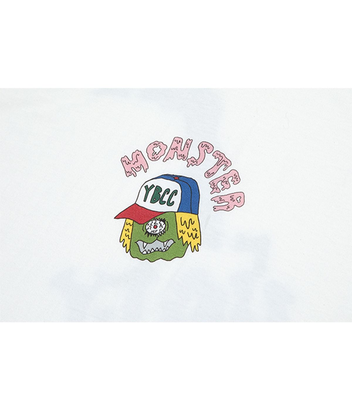 유쓰배쓰(YOUTHBATH) 22SS MONSTER GRAPHIC T-SHIRT_WHITE
