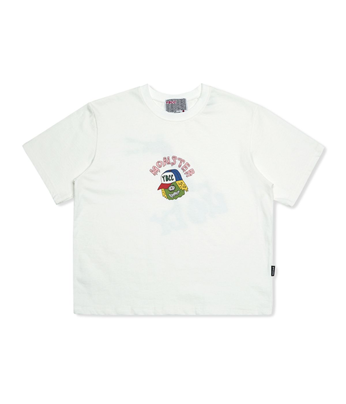 유쓰배쓰(YOUTHBATH) 22SS MONSTER GRAPHIC T-SHIRT_WHITE