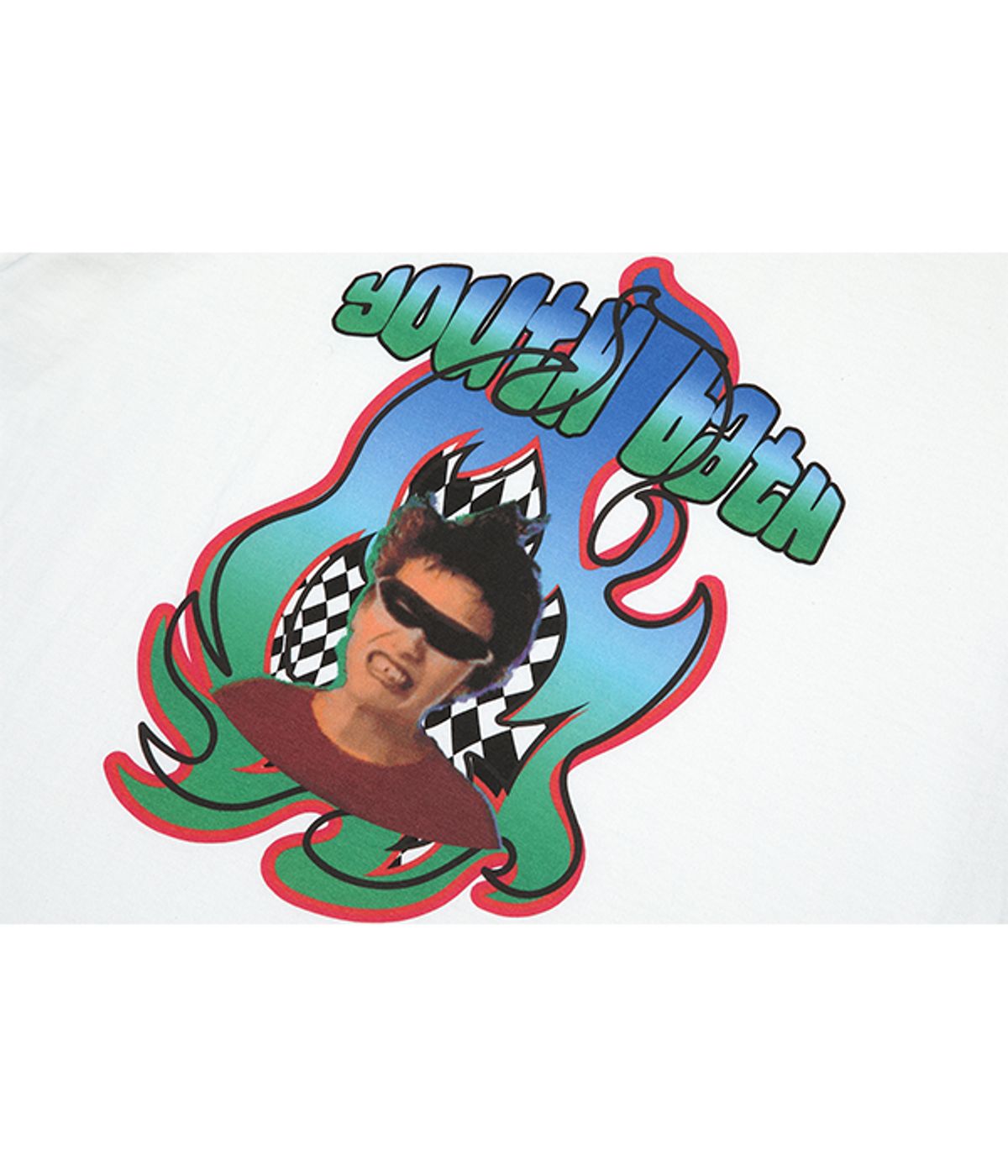 유쓰배쓰(YOUTHBATH) PUNK BOY T-SHIRT_WHITE