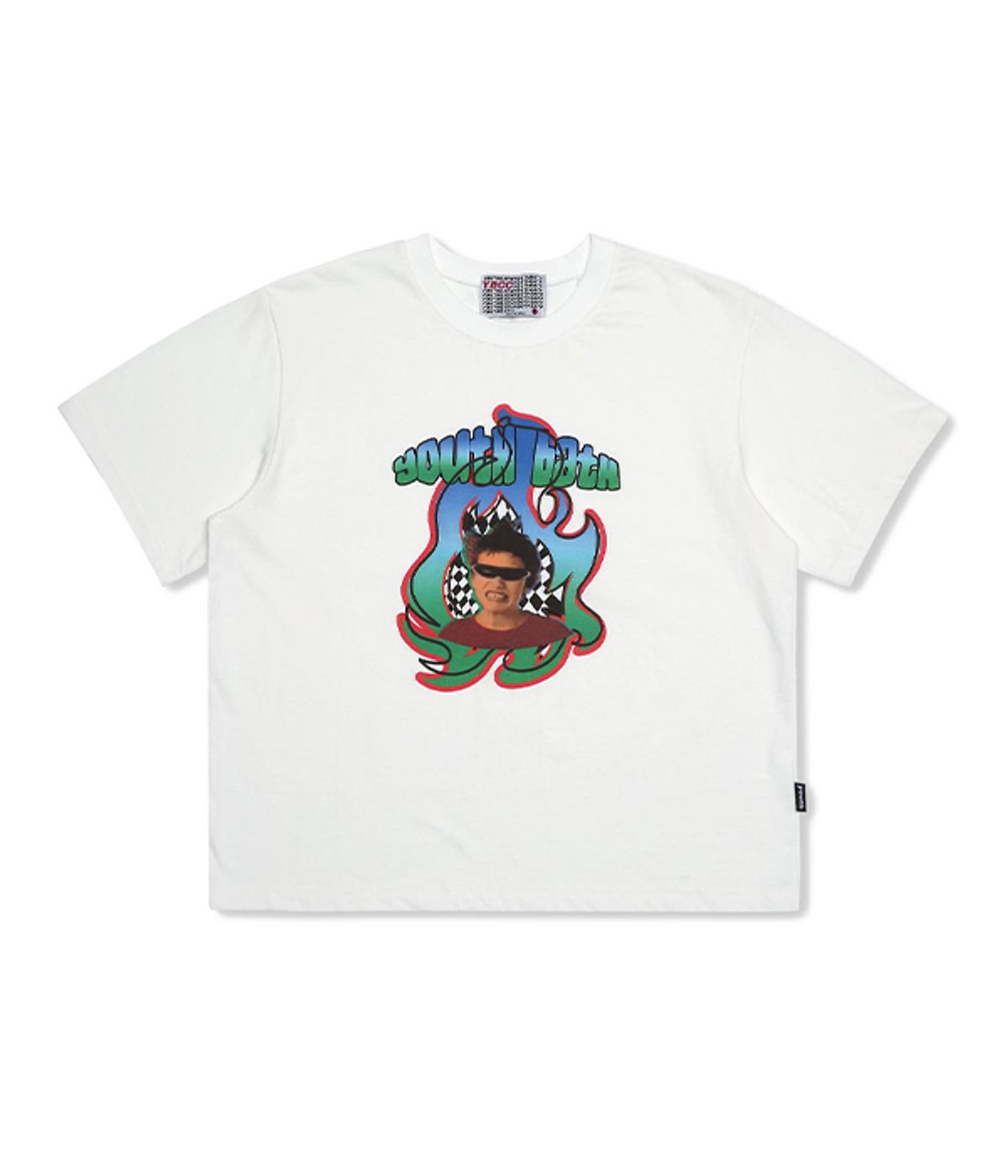 유쓰배쓰(YOUTHBATH) PUNK BOY T-SHIRT_WHITE