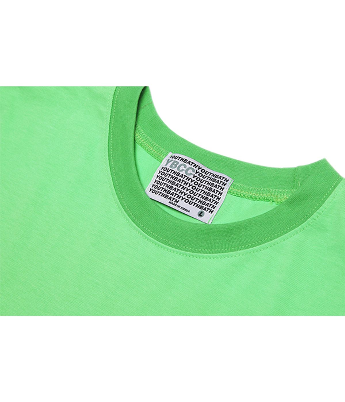 유쓰배쓰(YOUTHBATH) PUNK BOY T-SHIRT_GREEN