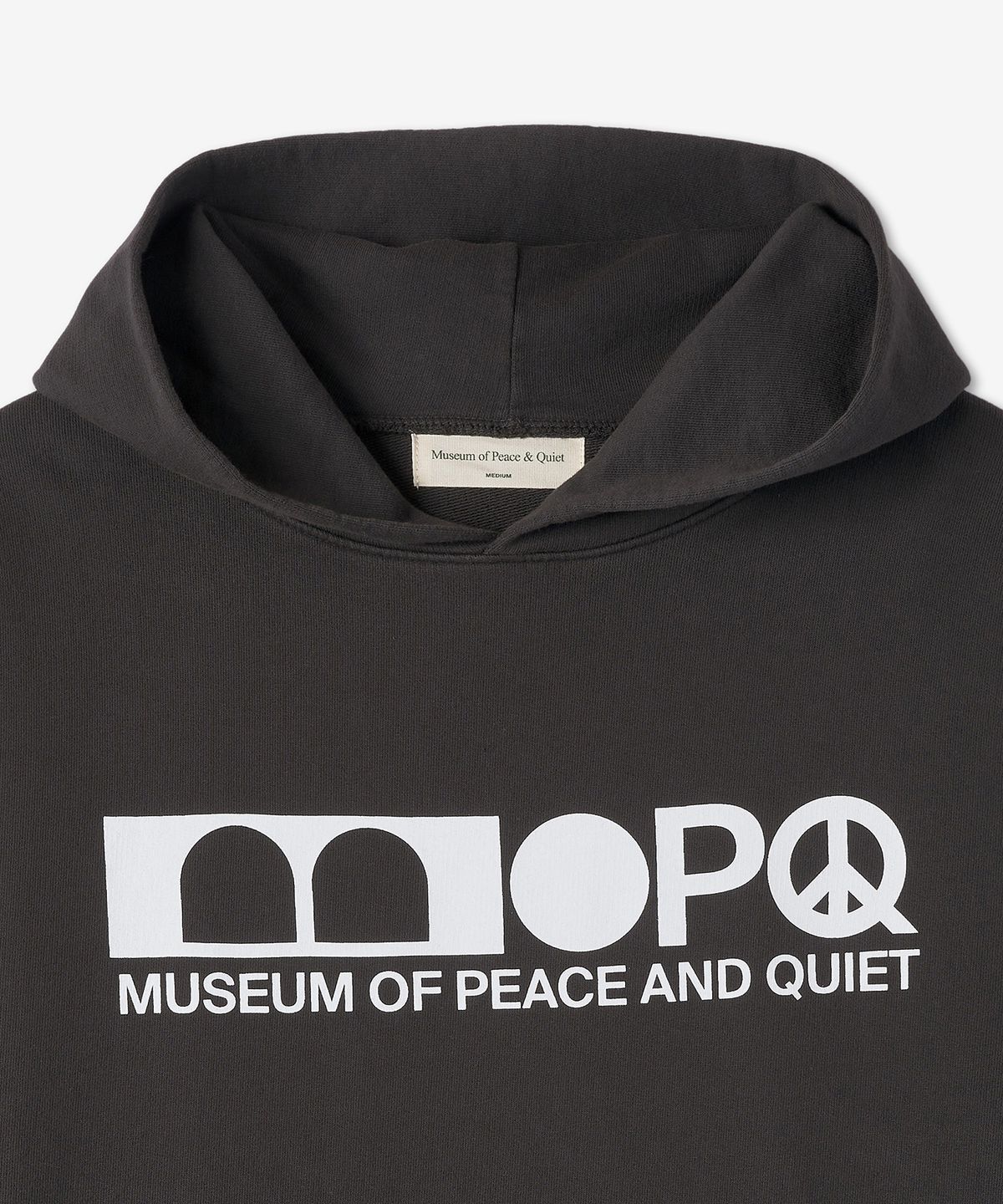 뮤지엄 오브 피스 앤 콰이엇(MUSEUM OF PEACE&QUIET) 볼룸 후드 - 블랙 / MOPQSS2215BLACK