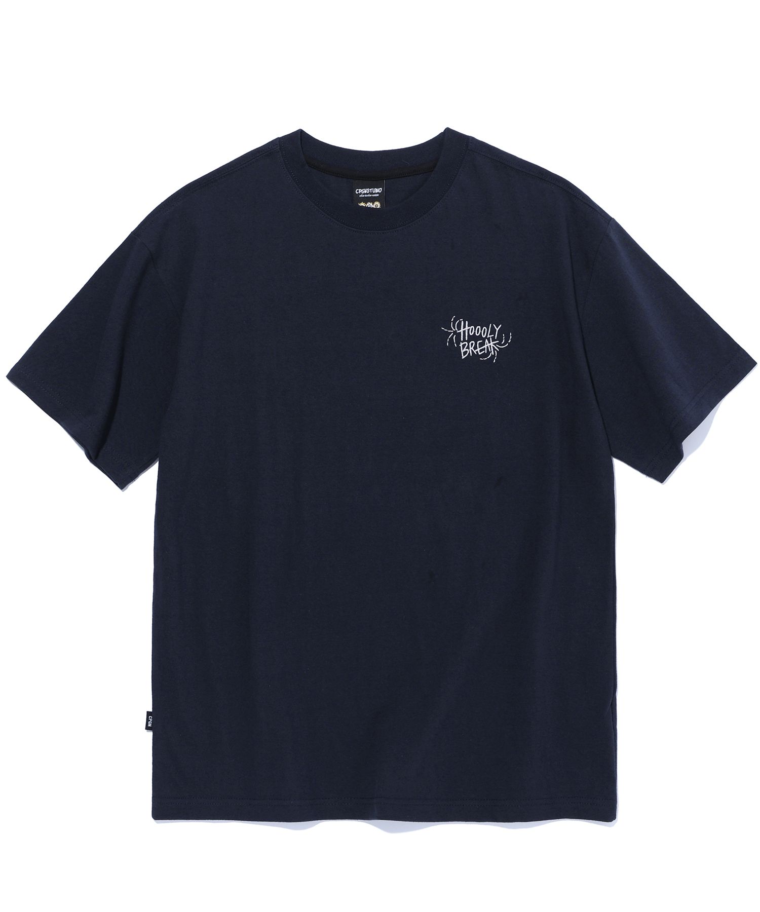 【CPGN STUDIO】Moon Hoooly Embroidery Short Sleeve T-shirt MUSINSA | CPGN STUDIO [20S] HOLY BREAK EMBROIDERED SHORT