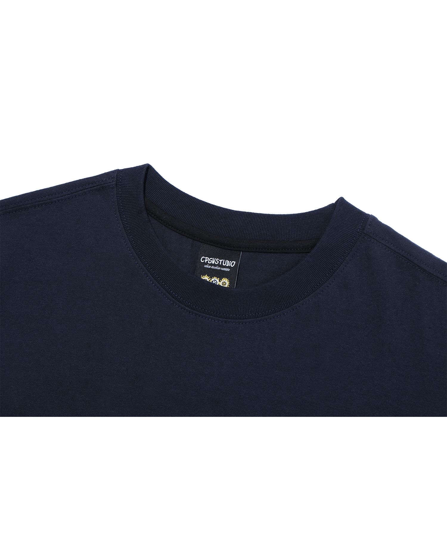 【CPGN STUDIO】My Back Embroidery Short Sleeve T-shirt MUSINSA | CPGN STUDIO [16S] NON-SLIP EMBROIDERED SHORT