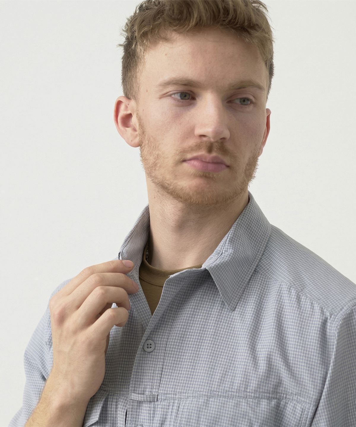 헬리콘텍스(HELIKONTEX) 디펜더 MK2 [숏슬리브] 울트라 라이트 셔츠 미스티블루