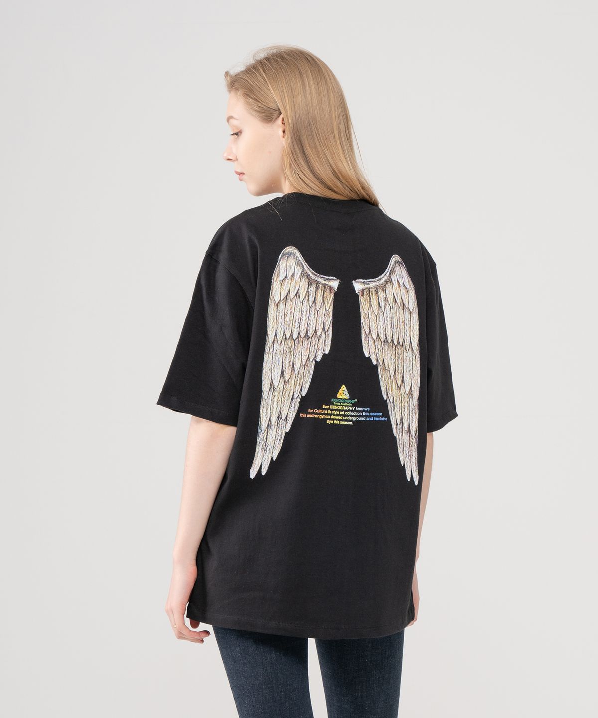 아이코노그라피(ICONOGRAPHY) WING TATTOO BK