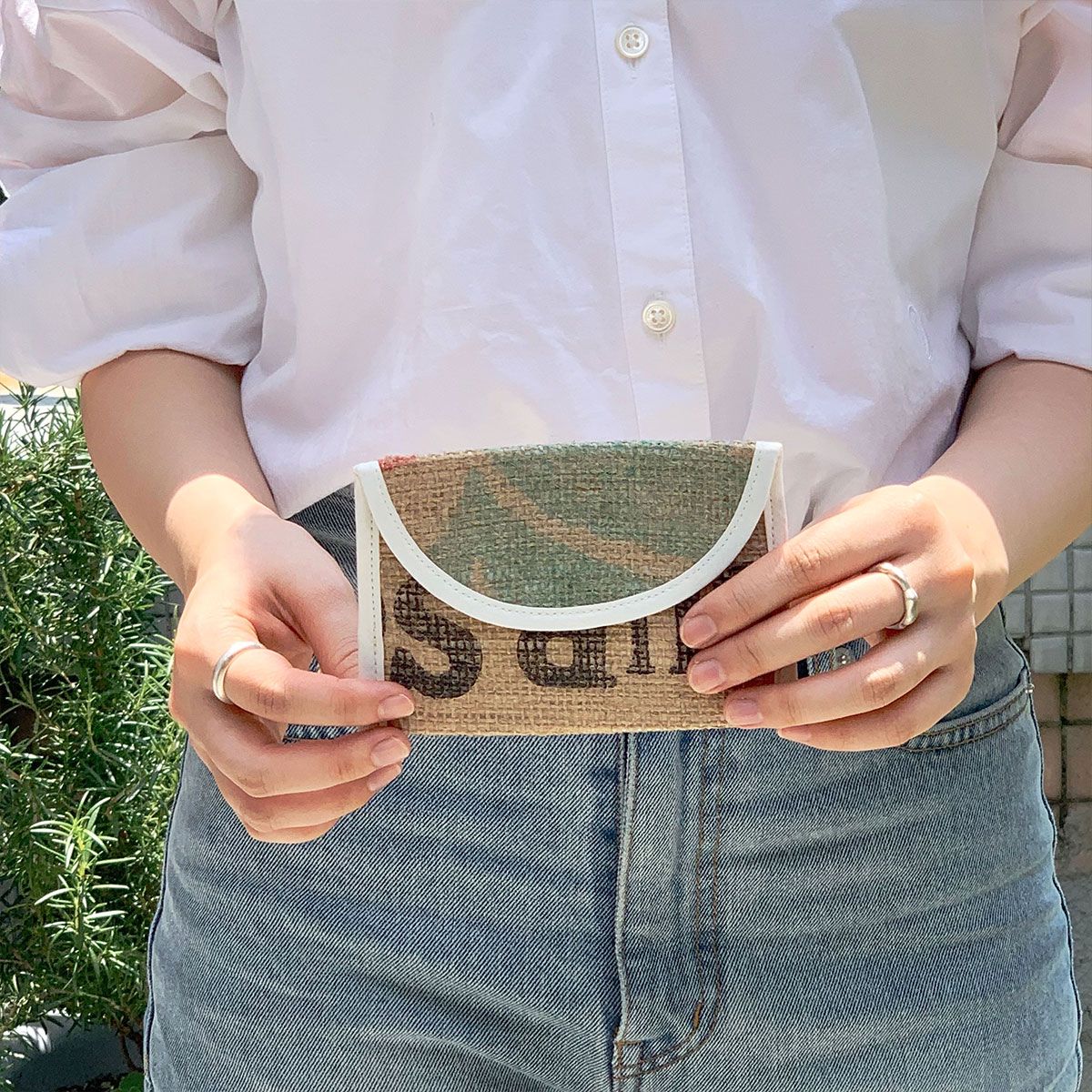 할리케이(HARLIEK) 비니 카드지갑 / Beanie Card Wallet [Ivory]