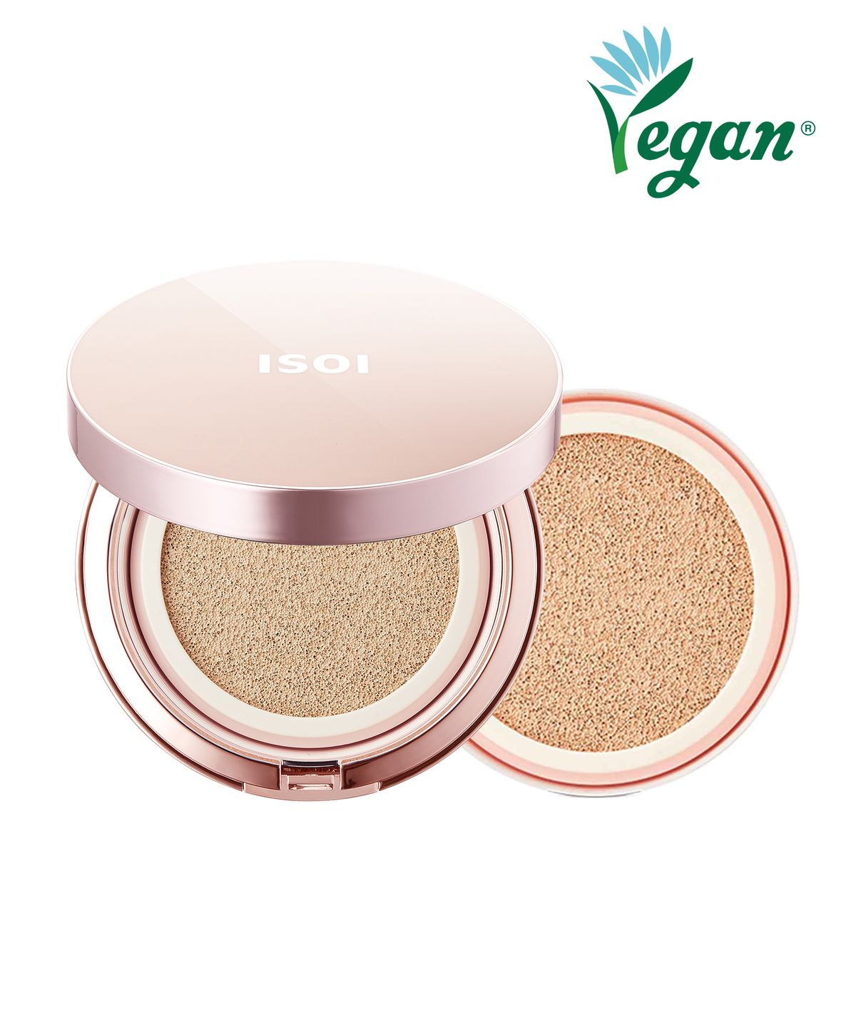 아이소이(ISOI) [본품+리필]스킨케어 비건 쿠션 SPF38 PA++ 21호 13g (+워터프렙 선크림 3회 체험분 증정)