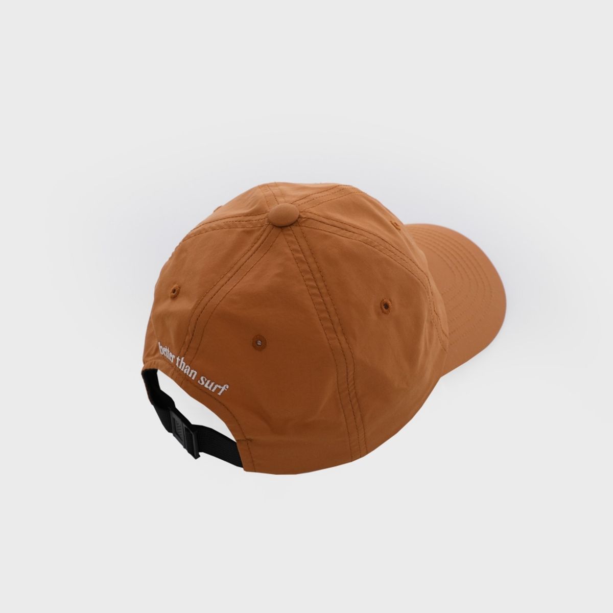 배러댄서프(BETTER THAN SURF) Smile Logo Beach Cap - Brown