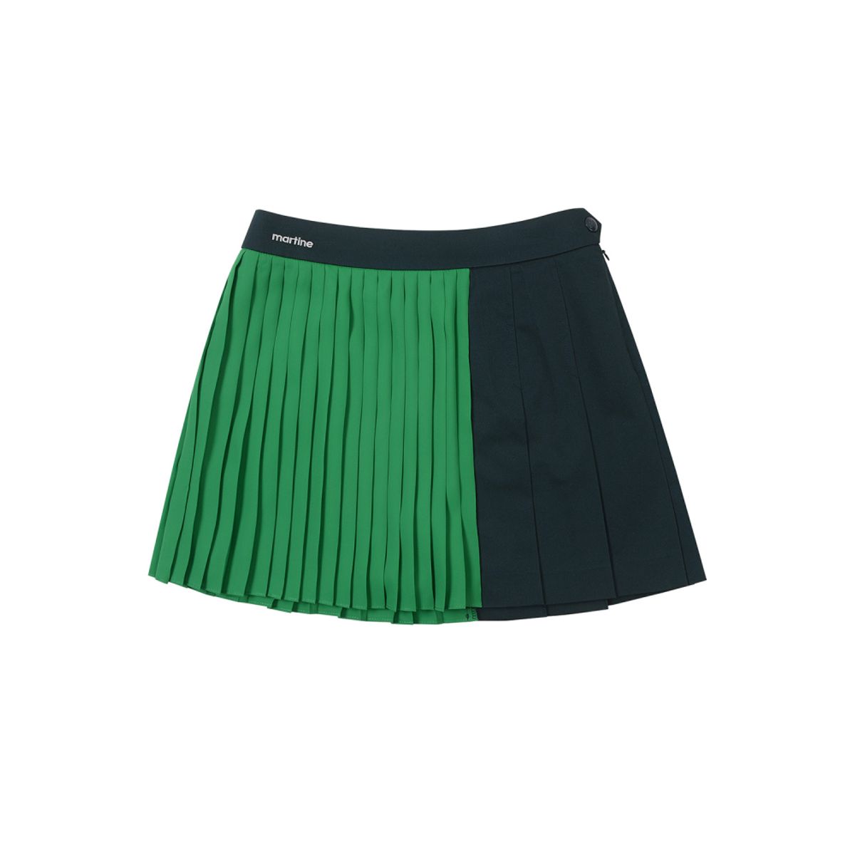 마틴골프(MARTINE GOLF) Chiffon Pleats Skirt_Green