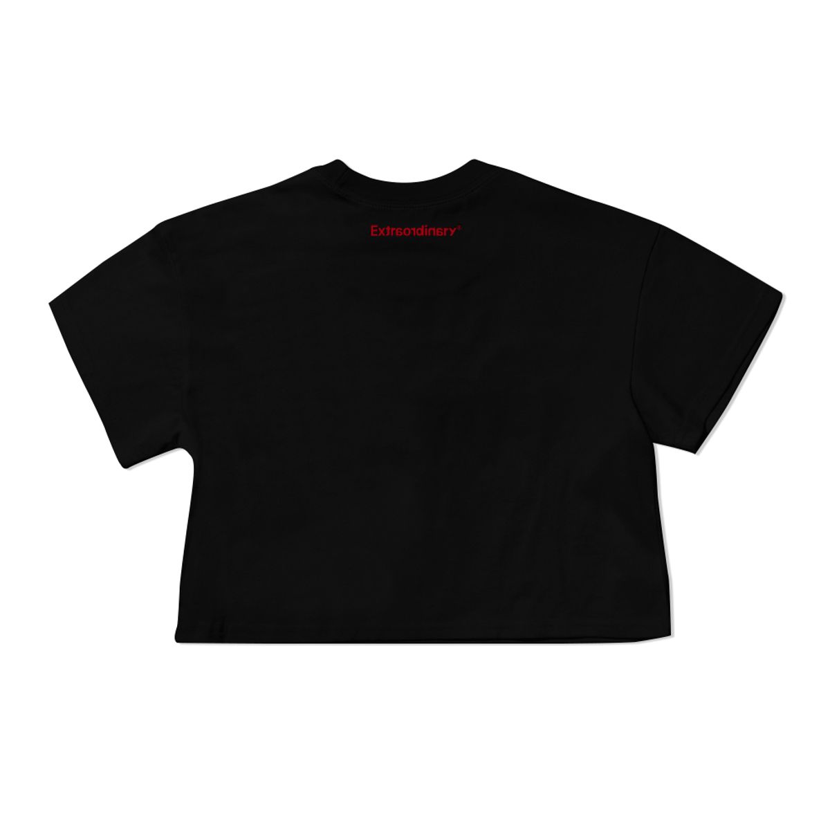 엑스트라오디너리(EXTRAORDINARY) NUMERO UNO CROP TEE BLACK