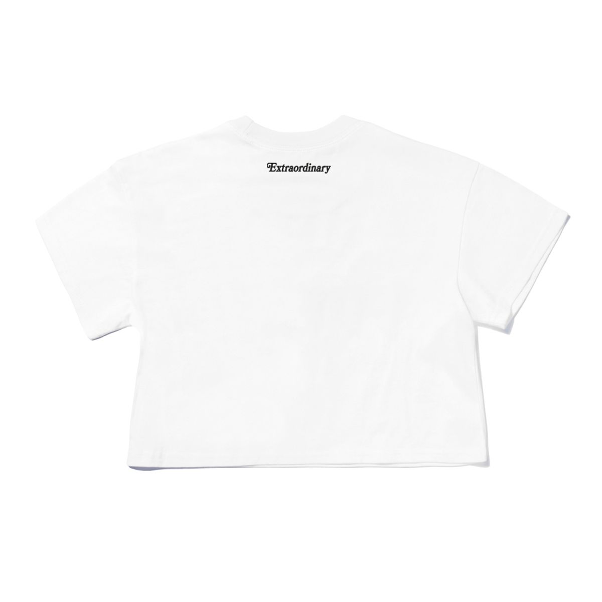 엑스트라오디너리(EXTRAORDINARY) B.S.C TEE CROP WHITE