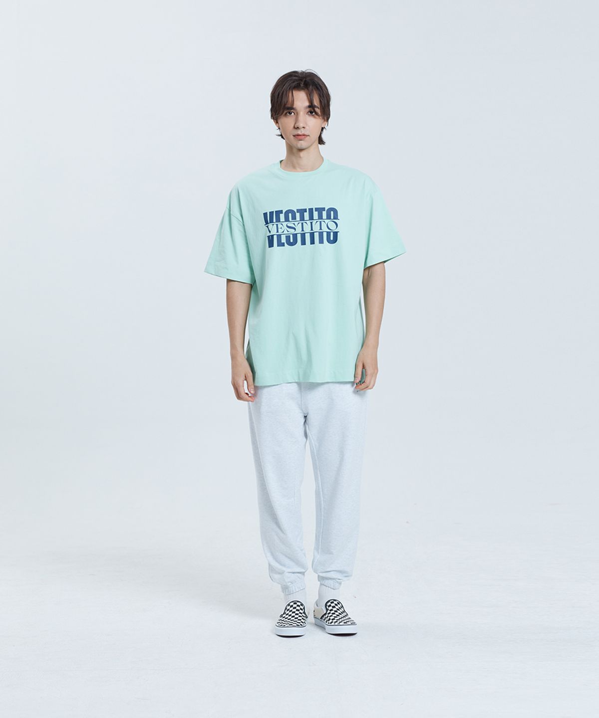 베스띠또(VESTITO) DOPPIO GRANDE LOGO TS(더블 빅 로고 티셔츠)