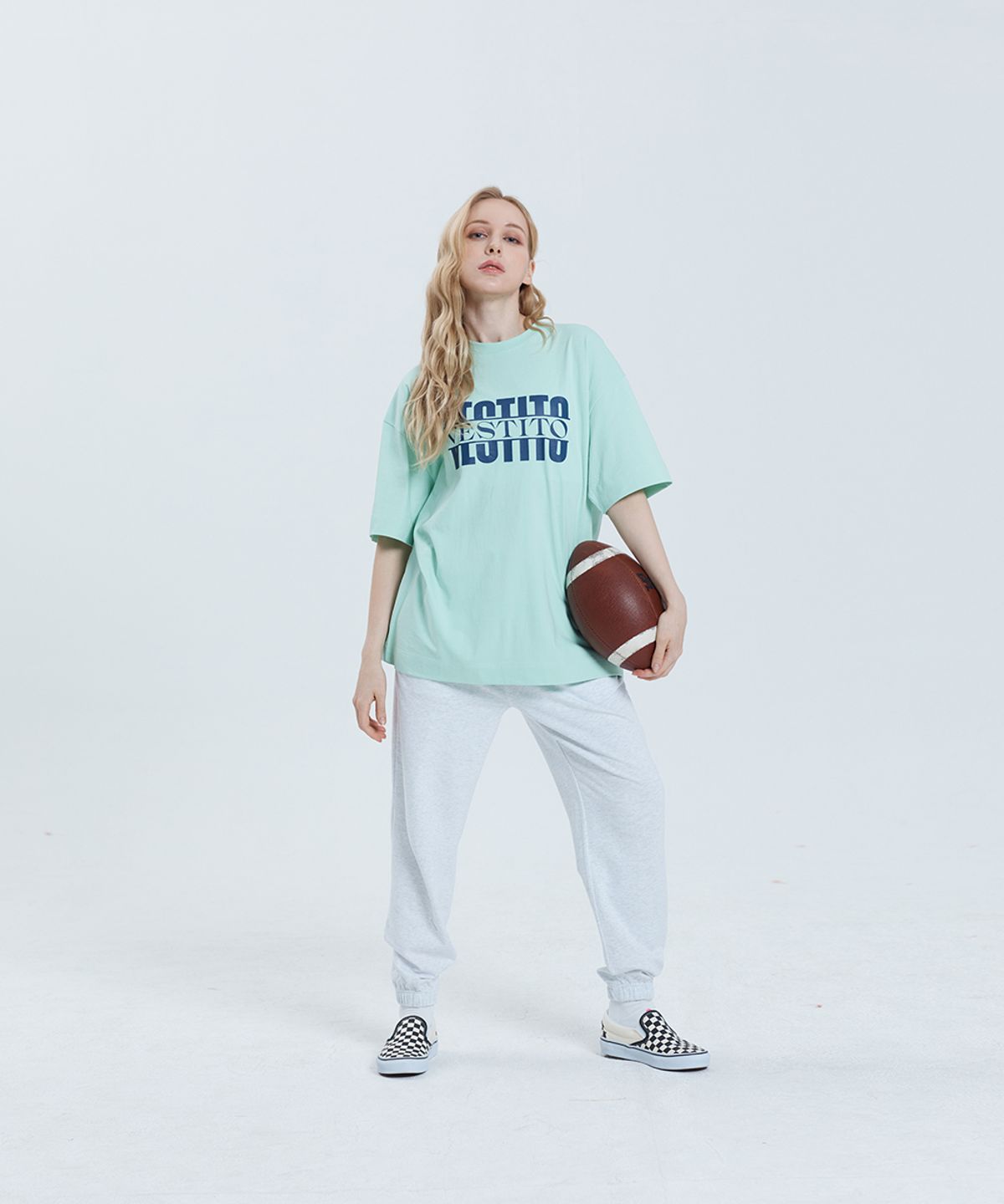 베스띠또(VESTITO) DOPPIO GRANDE LOGO TS(더블 빅 로고 티셔츠)