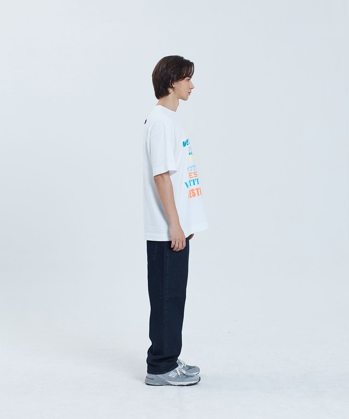 베스띠또(VESTITO) RIPETUTO LOGO TS (반복로고 티셔츠)