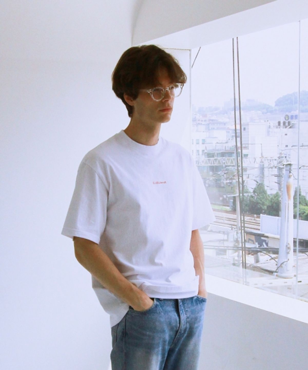 필로비스놑(FILOBISKNOT) 비너스 그래픽 반팔 티셔츠 [오렌지]