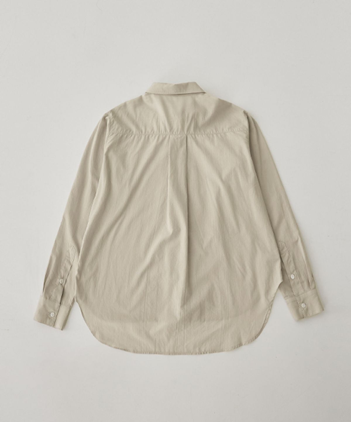 레이디 볼륨(LADY VOLUME) BASIC LOGO PLAY SHIRT_BEIGE