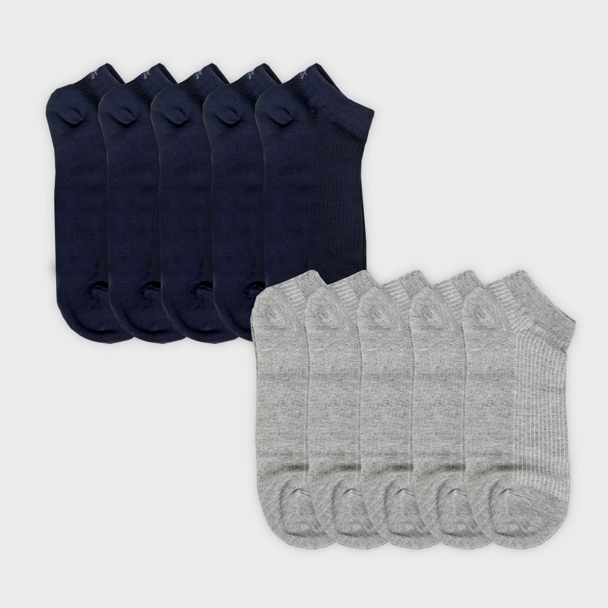 삭스에이(SOCKSA) [10PACK] 베이직 200N 골지 쇼트 발목 양말