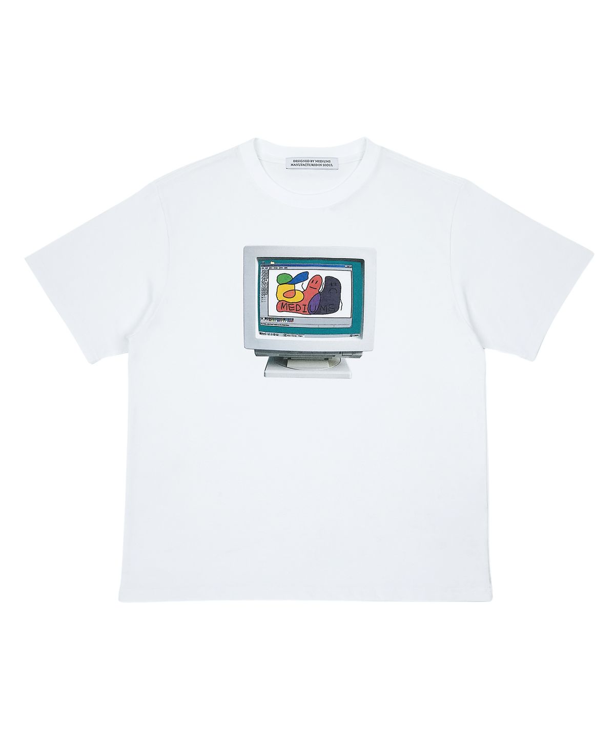미디엄스(MEDIUMS) Windows 98 Paint T-Shirt (윈도우 98 그림판 티셔츠)