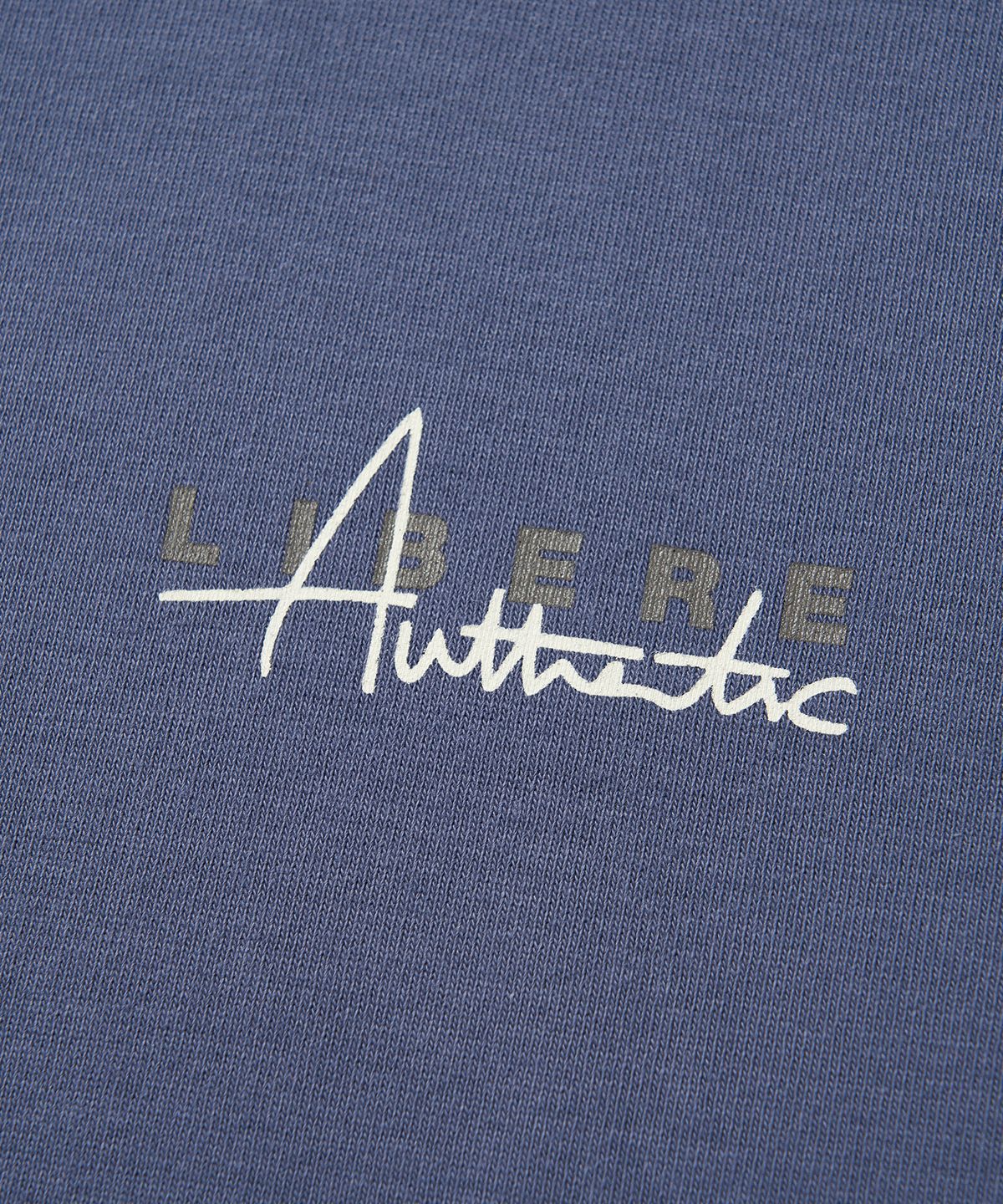 리베레(LIBERE) LIBERE AUTHENTIC LOGO TEE / GUN POWDER