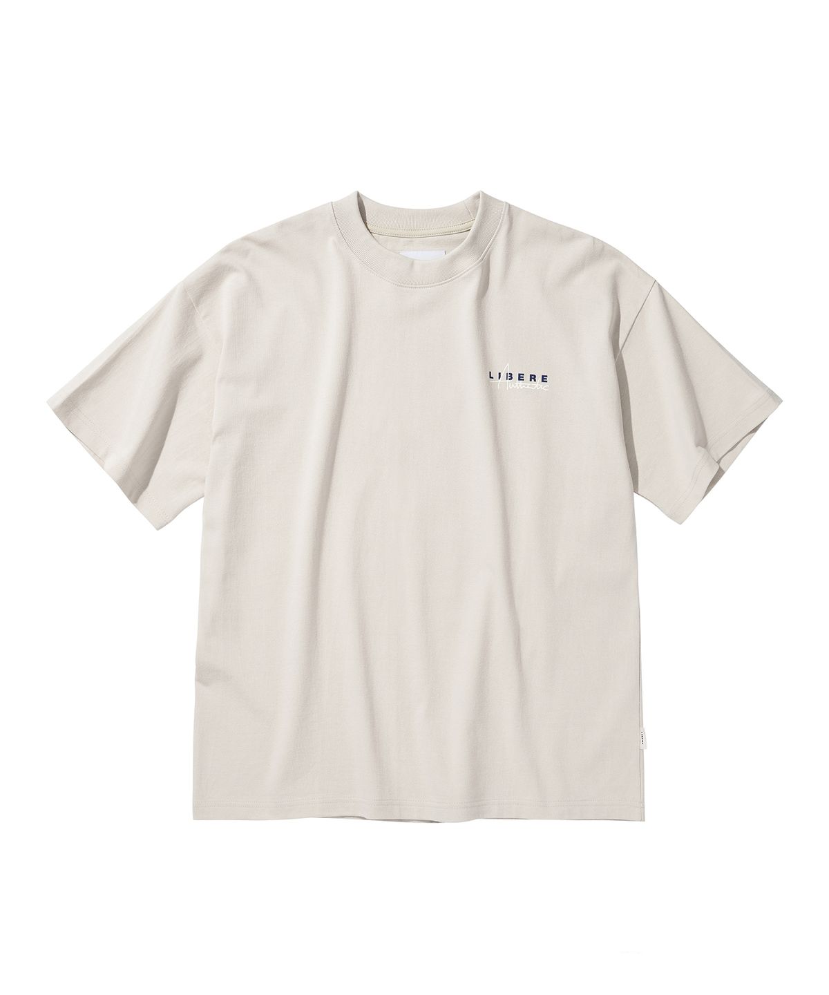 리베레(LIBERE) LIBERE AUTHENTIC LOGO TEE / LIGHT GRAY