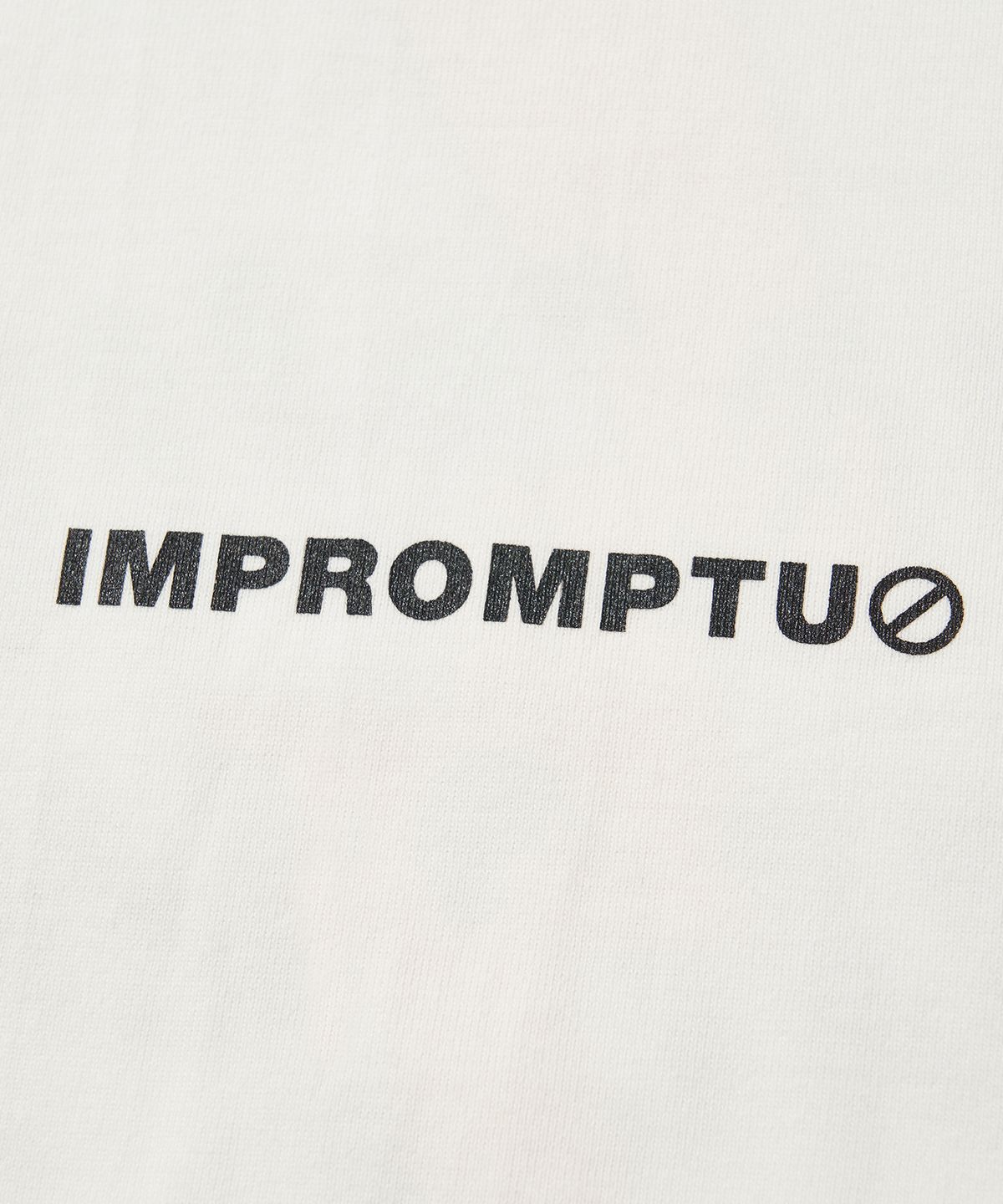 리베레(LIBERE) IMPROMPTU LOGO TEE / OFF WHITE