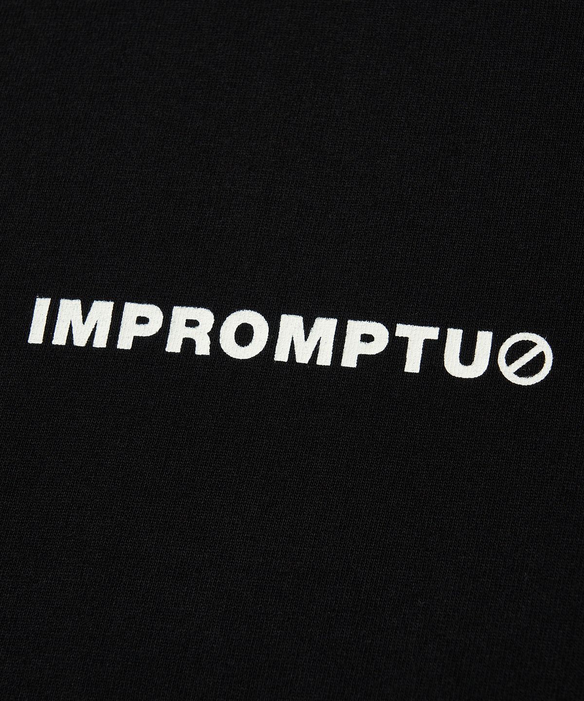 리베레(LIBERE) IMPROMPTU LOGO TEE / BLACK