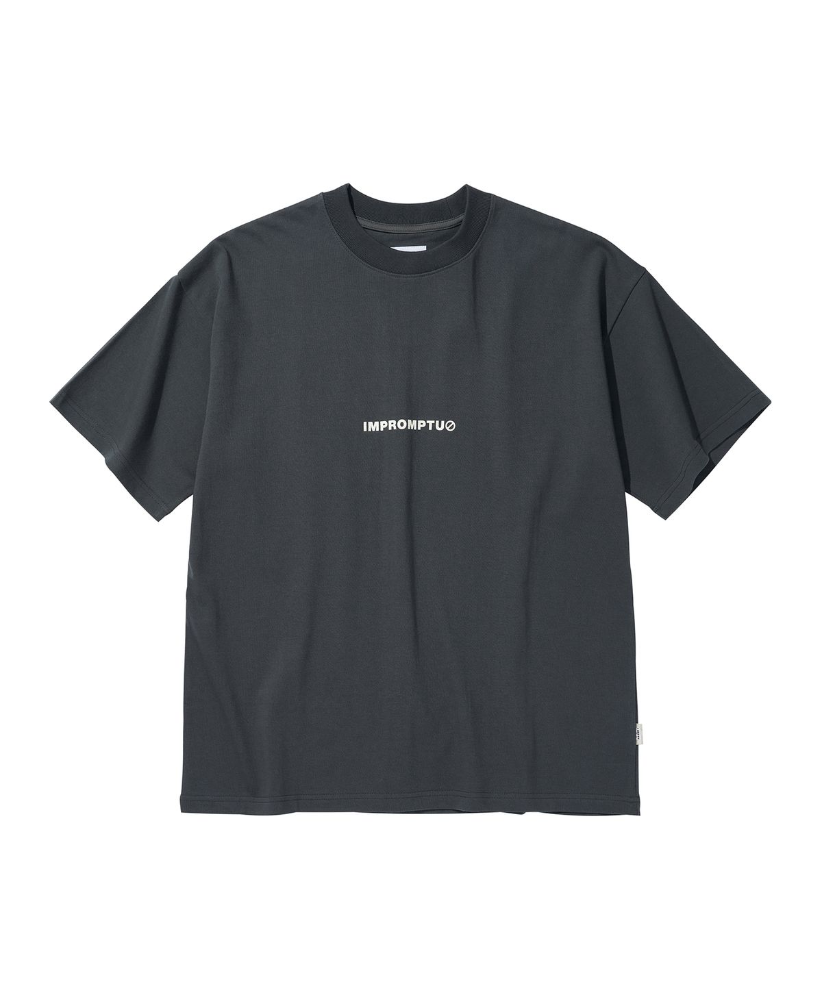 리베레(LIBERE) IMPROMPTU LOGO TEE / CHARCOAL