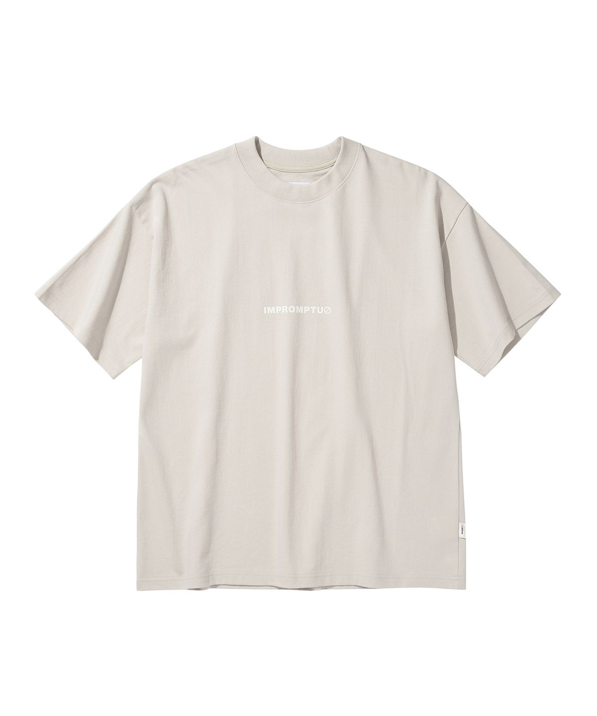 리베레(LIBERE) IMPROMPTU LOGO TEE / LIGHT GRAY