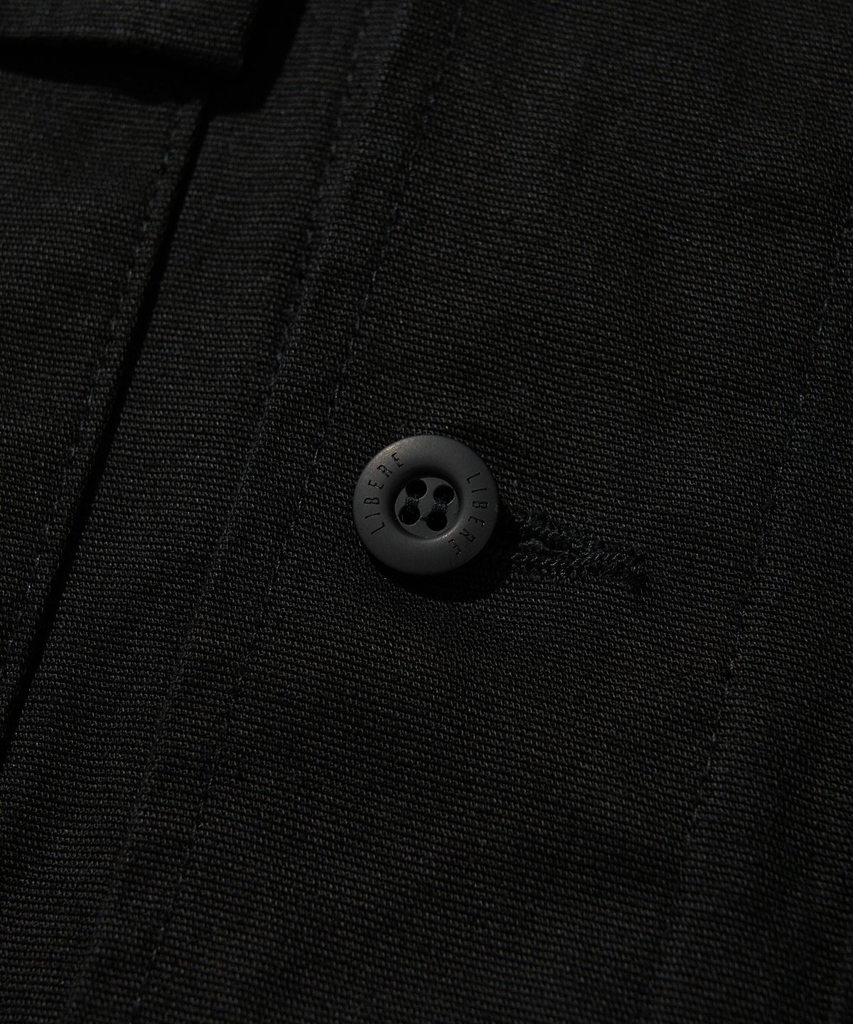 리베레(LIBERE) LIBERE SS JUNGLE SHIRTS / BLACK