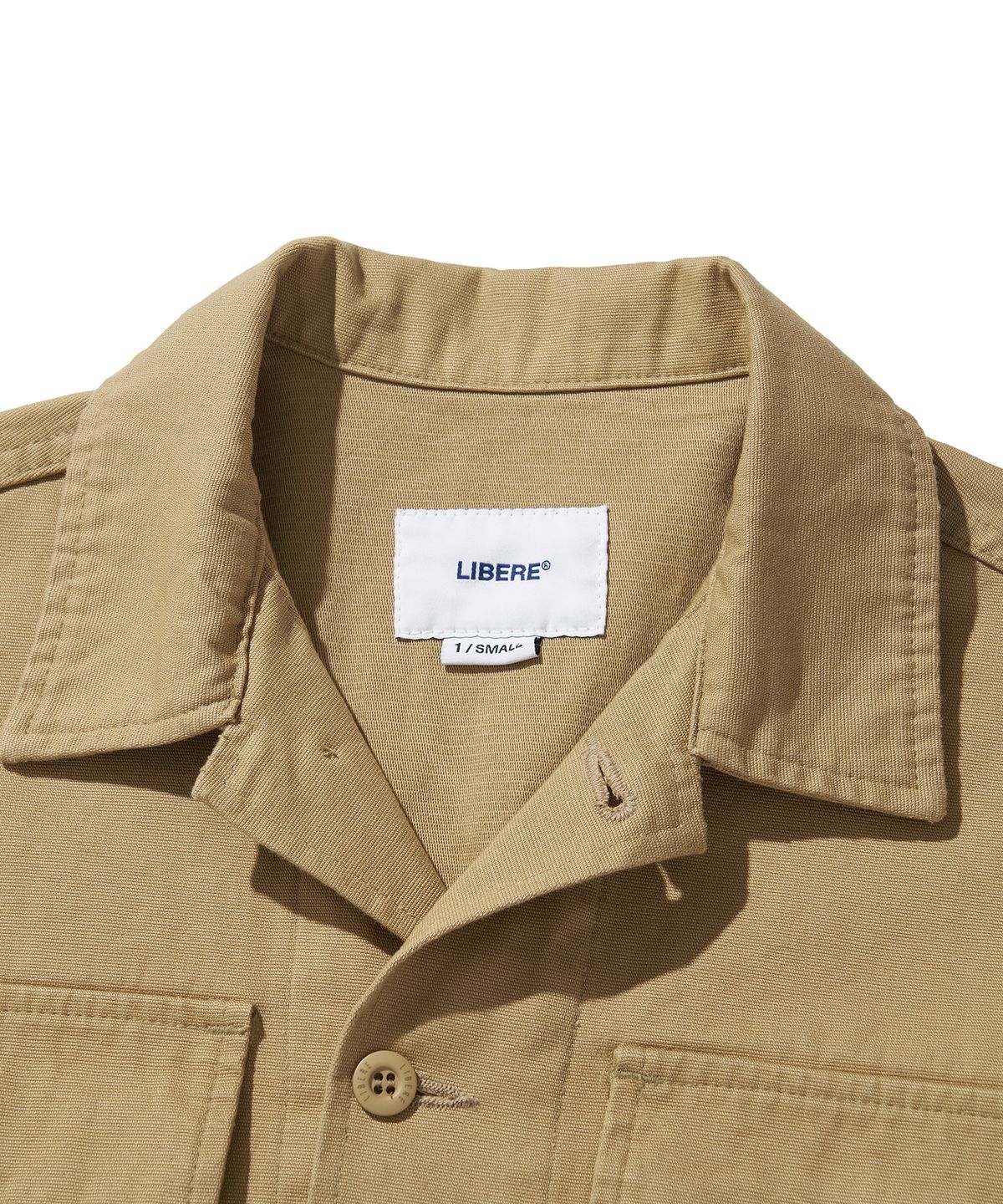 리베레(LIBERE) LIBERE SS JUNGLE SHIRTS / TAN