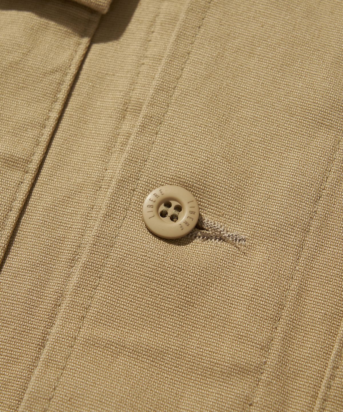 리베레(LIBERE) LIBERE SS JUNGLE SHIRTS / TAN