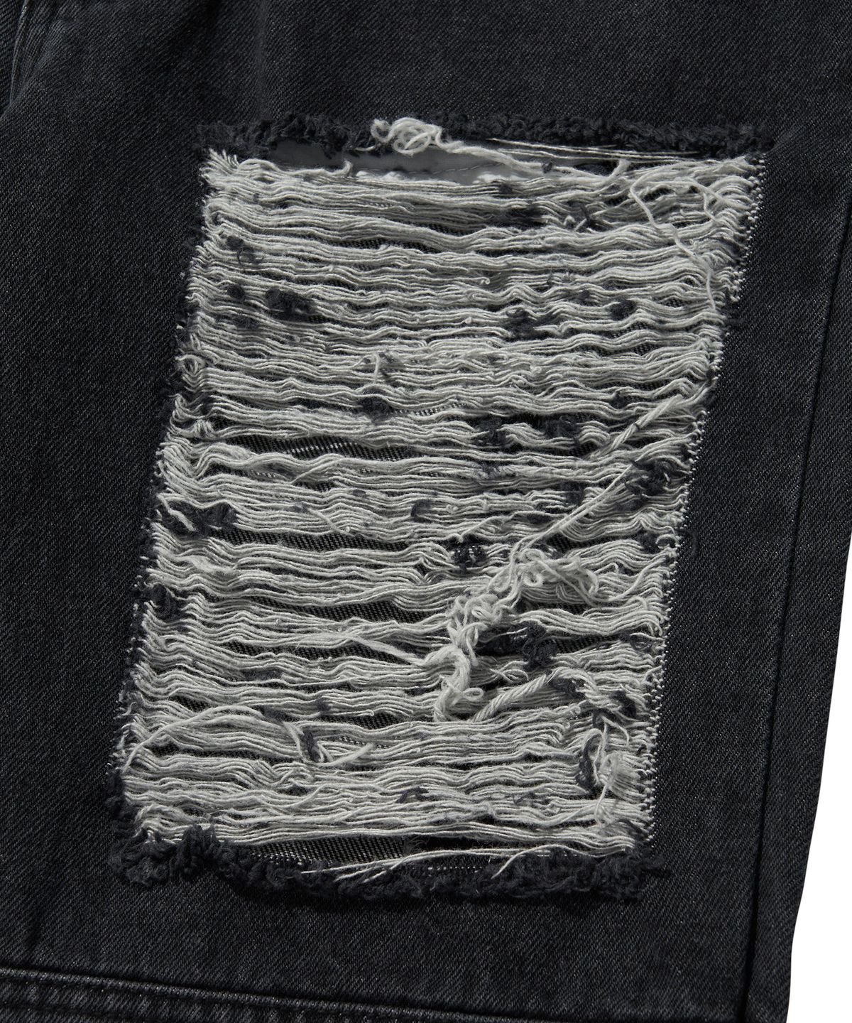 리베레(LIBERE) LIBERE DAMAGE VER2 DENIMPANTS / BLACK