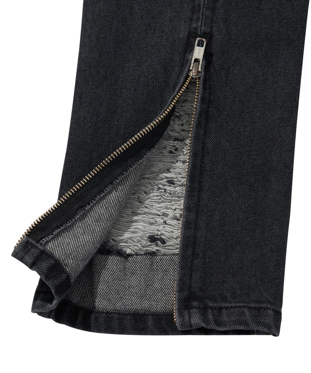 리베레(LIBERE) LIBERE DAMAGE VER2 DENIMPANTS / BLACK