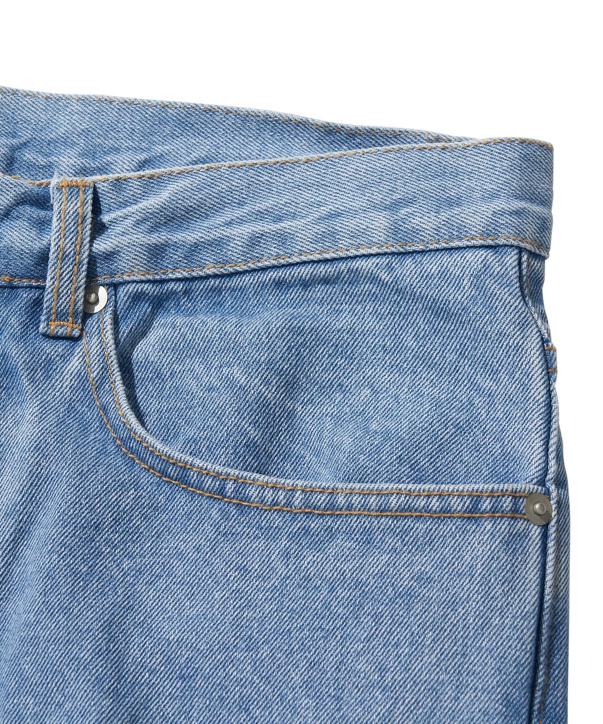 리베레(LIBERE) LIBERE DAMAGE VER2 DENIMPANTS / BLUE